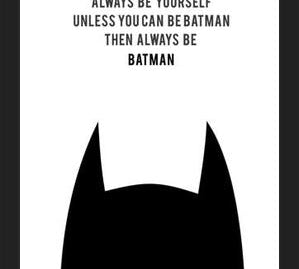 Cuadro Be Batman