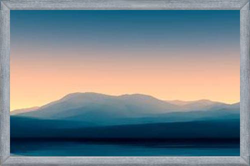 Cuadro Sunset in the Mountains 10