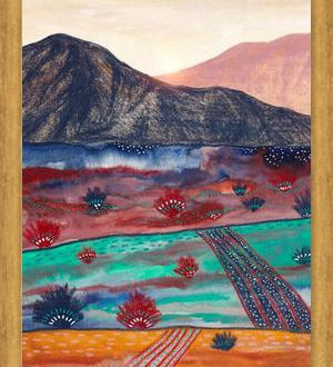 Cuadro Boho Hills In The Sunset