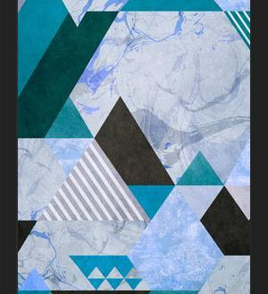 Cuadro Set of Triangles