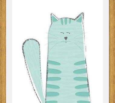 Cuadro Gato