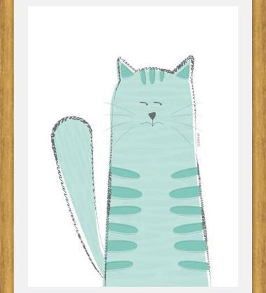 Cuadro Gato