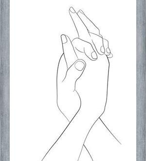 Cuadro Hands series - Together