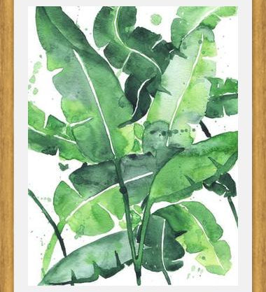 Cuadro Tropical Green 2