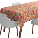 Mantel de Hule Hibiscus Tropical Coral