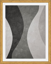 Cuadro Colección Ondas - Negro Y Blanco