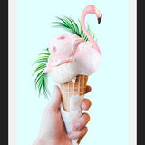 Cuadro Tropical Ice Cream