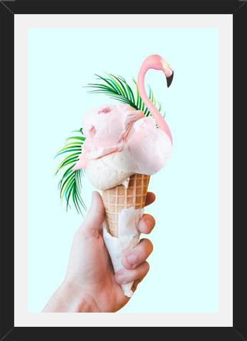 Cuadro Tropical Ice Cream