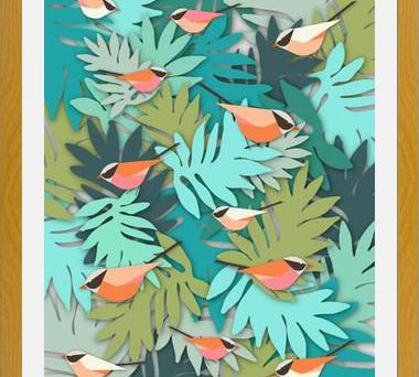 Cuadro Tropics II