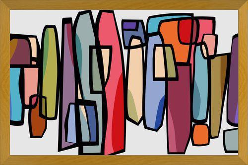 Cuadro Abstract Composition 830