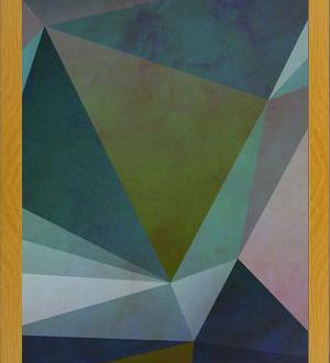 Cuadro Interconnected Triangles III