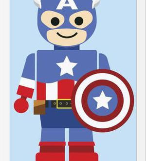 Cuadro Capitán América Toy