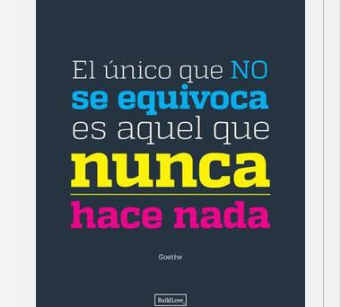 Cuadro NUNCA HACE NADA