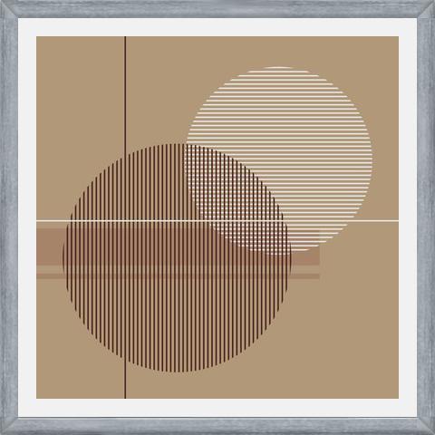 Cuadro Transparent Circles with Lines