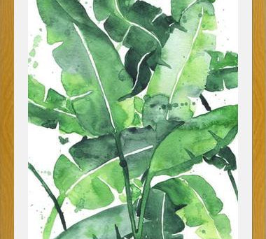 Cuadro Tropical Green 2