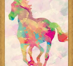 Cuadro Abstract Horse