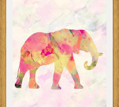 Cuadro Abstract Elephant