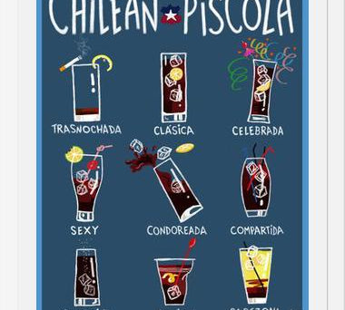 Cuadro Chilean Piscola