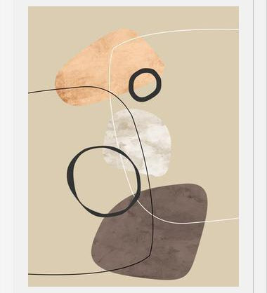 Cuadro Abstract Composition 1097