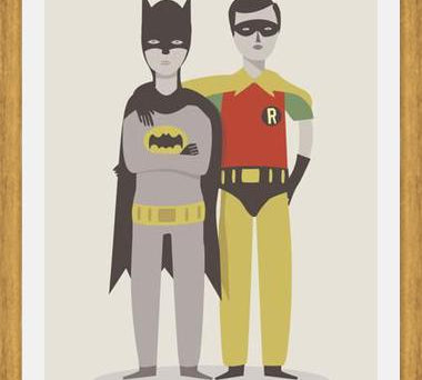 Cuadro Super Heroes