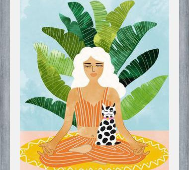 Cuadro Meditation With Thy Cat