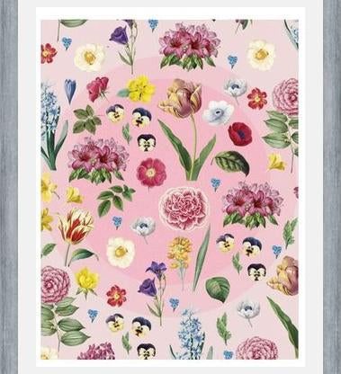 Cuadro Pink Flowers