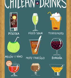Cuadro Chilean Drinks