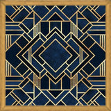 Cuadro Art Deco Blue