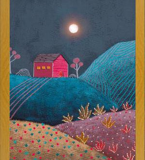 Cuadro Midnight landscape III