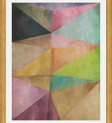 Cuadro Connected Triangles