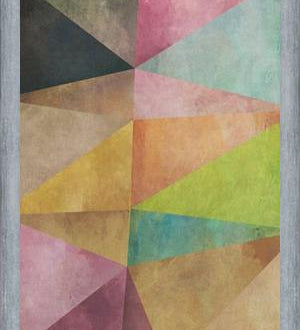 Cuadro Connected Triangles