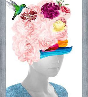 Cuadro The Girl And The Flowers