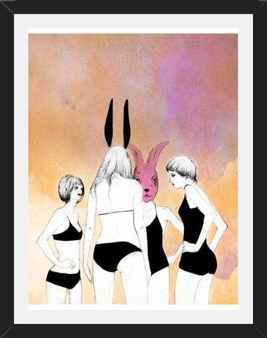 Cuadro Lady Reunion