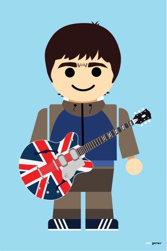 Canvas Noel Gallagher Toy