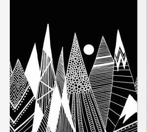 Cuadro Patterns in the mountains