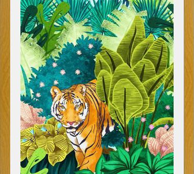 Cuadro Jungle Tiger