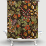 Cortina de Baño Hojas de Otoño