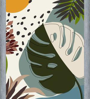 Cuadro Minimal Tropical Scenery