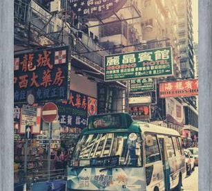 Cuadro Hongkong Signs