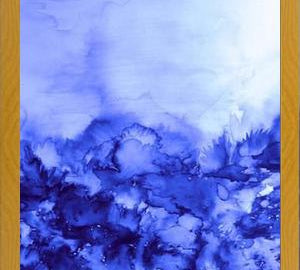 Cuadro INTO ETERNITY, INDIGO PURPLE