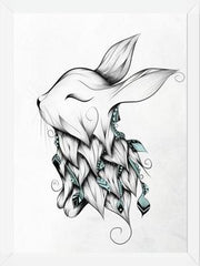 Cuadro Poetic Rabbit