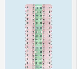 Cuadro Edificio Tegucigalpa