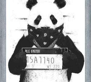 Cuadro Bad Panda