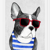 Cuadro Frenchie Summer Style