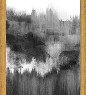 Cuadro Black watercolor brush strokes