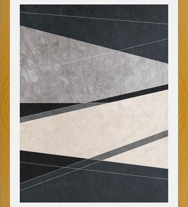 Cuadro Líneas Elegantes - Negro y Blanco