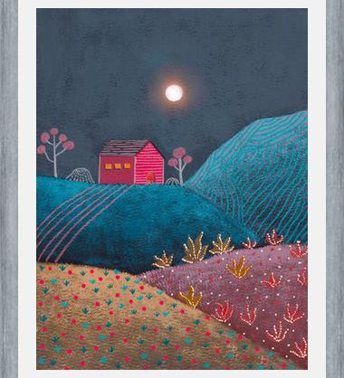 Cuadro Midnight landscape III