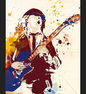 Cuadro Angus Young