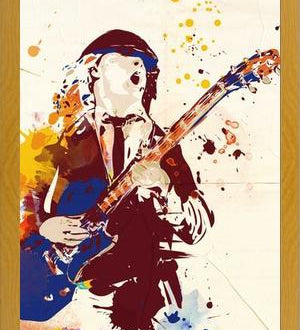 Cuadro Angus Young