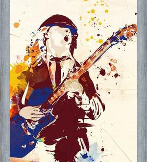 Cuadro Angus Young